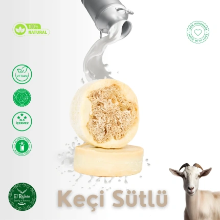 Lifli Keçi Sütlü Sabun
